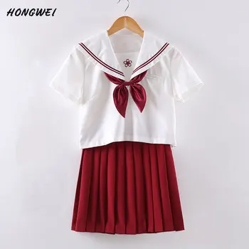 White Schoolgirl Uniform Japanese Class Navy Sailor Preppy Style Uniforms Students Clothes for Girls Anime COS Sailor Navy Suit
White Schoolgirl Uniform Japanese Class Navy Sailor Preppy Style Uniforms Students Clothes for Girls Anime COS Sailor Navy Suit