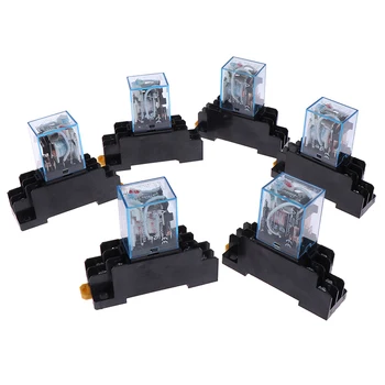 New 1PCS AC LY2NJ 10A 8PIN Coil Power Relay DPDT HH62P HHC68A-2Z+Socket Base 220V,110V,380V Hot
New 1PCS AC LY2NJ 10A 8PIN Coil Power Relay DPDT HH62P HHC68A-2Z+Socket Base 220V,110V,380V Hot