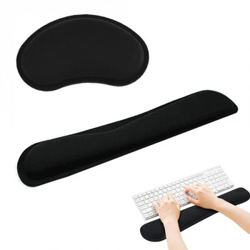 Wrist Rest Mouse Pad Memory Foam Superfine Fibre Wrist Rest Pad Ergonomic Mousepad for Typist Office Gaming PC Laptop
Wrist Rest Mouse Pad Memory Foam Superfine Fibre Wrist Rest Pad Ergonomic Mousepad for Typist Office Gaming PC Laptop