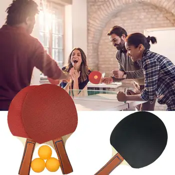 Durable Wood Sports Athletics Ping-Pong Racket Ping Pong Bat Racquet Play Table Tennis Bat Paddler Game Portable Movement
Durable Wood Sports Athletics Ping-Pong Racket Ping Pong Bat Racquet Play Table Tennis Bat Paddler Game Portable Movement