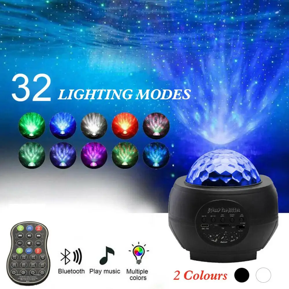 Colorful Starry Sky Projector Blueteeth USB Voice Control Music Player LED Night Light USB Charging Projection Lamp Kids Gift
Colorful Starry Sky Projector Blueteeth USB Voice Control Music Player LED Night Light USB Charging Projection Lamp Kids Gift