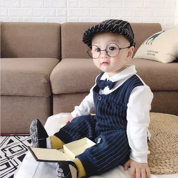 Baby Jumpsuit Long Sleeve Fashion Gentleman Baby Party Dress Going Out harem romper spring autumn newborn clothes boys clothing
Baby Jumpsuit Long Sleeve Fashion Gentleman Baby Party Dress Going Out harem romper spring autumn newborn clothes boys clothing