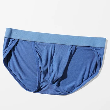 Men's Briefs Bamboo Fiber Sexy Mid Rise Briefs U-Bulge Pouch Lingerie Breathable Bikini Underpants Solid Color Male Underwear
Men's Briefs Bamboo Fiber Sexy Mid Rise Briefs U-Bulge Pouch Lingerie Breathable Bikini Underpants Solid Color Male Underwear