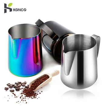 Stainless Steel Milk Frothing Pitcher Perfect for Espresso Machines Milk Frothers Latte Art Milk Jug Coffee Steaming Pitcher
Stainless Steel Milk Frothing Pitcher Perfect for Espresso Machines Milk Frothers Latte Art Milk Jug Coffee Steaming Pitcher