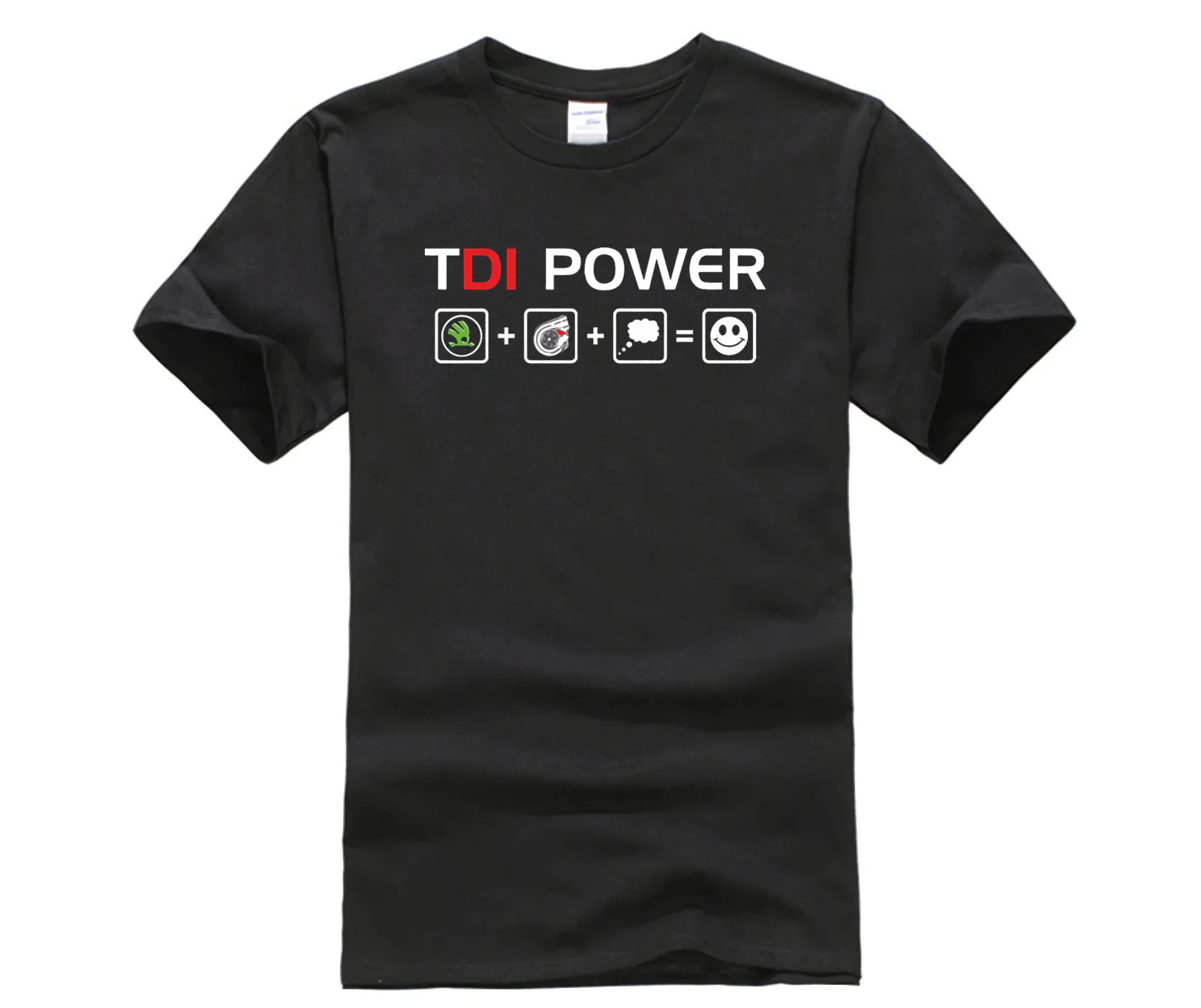 Phiking/Новинка 2018 года Лидер продаж Модная футболка из 100% хлопка Tdi Power Fabia Octavia Vrs