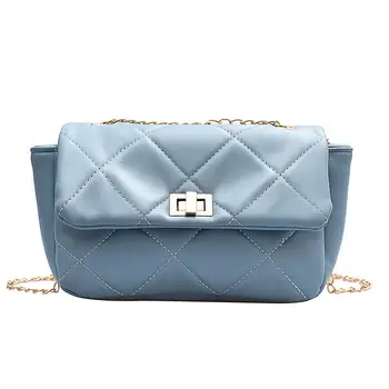 Chain Design PU Leather Crossbody Bags For Women 2020 Summer Fashion Solid Color Shoulder Handbags Female Travel Cross Body Bag
Chain Design PU Leather Crossbody Bags For Women 2020 Summer Fashion Solid Color Shoulder Handbags Female Travel Cross Body Bag