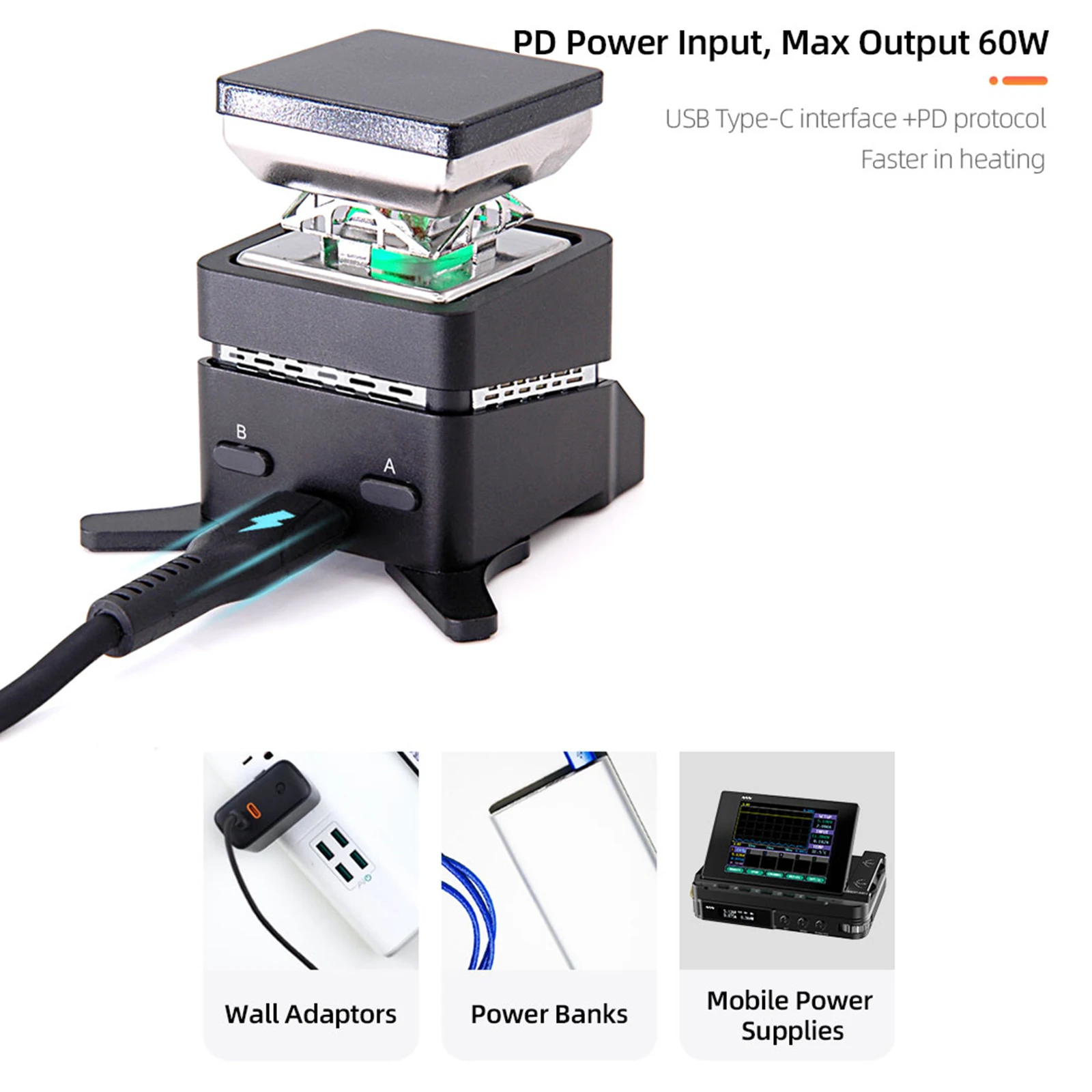 Plate Preheater Intelligent Heating Tool Constant Temperature For Phone Lcd Screen Separate Soldering Stations
Plate Preheater Intelligent Heating Tool Constant Temperature For Phone Lcd Screen Separate Soldering Stations