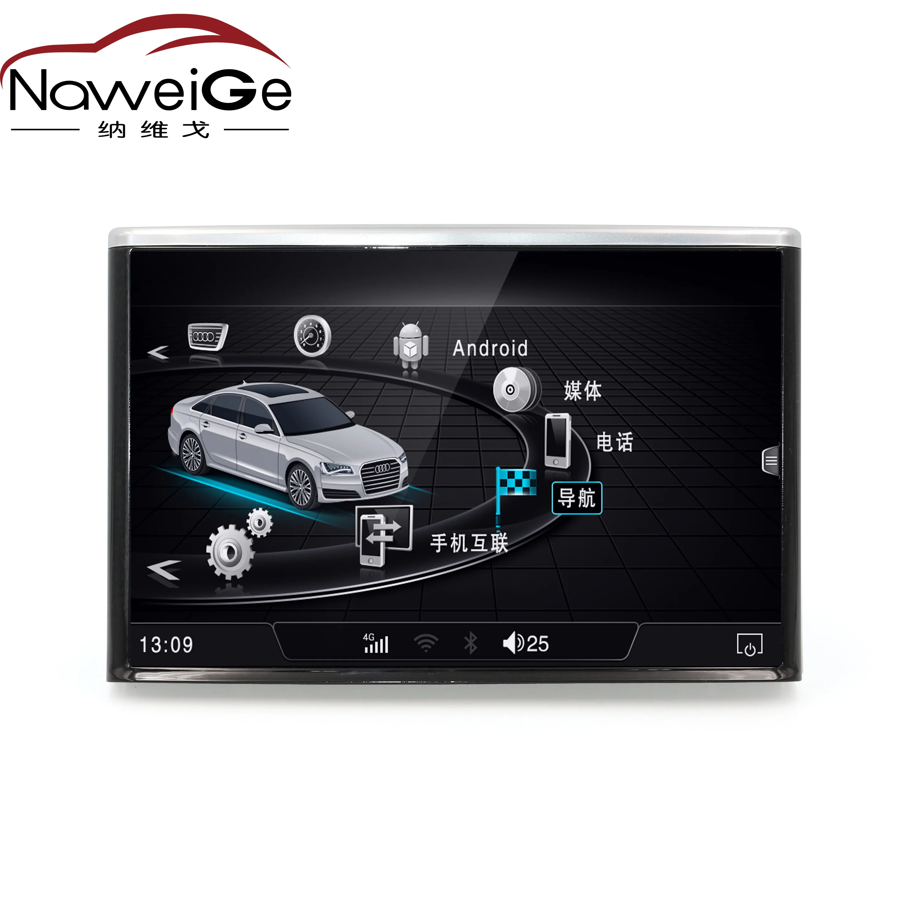NaweiGe 8Inch Android quad core 2+32GB WIFI&4G SIM Car dvd for Audi A8/A8L 2011-2017 Autoradio GPS Navigation Car Multimedia
NaweiGe 8Inch Android quad core 2+32GB WIFI&4G SIM Car dvd for Audi A8/A8L 2011-2017 Autoradio GPS Navigation Car Multimedia