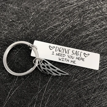 Stainless Steel Keyrings Gift Drive Safe I Need You Here With Me Keychains Couples Boyfriend Bag Key Chains
Stainless Steel Keyrings Gift Drive Safe I Need You Here With Me Keychains Couples Boyfriend Bag Key Chains