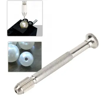 Portable Metal Single Head Pin Vise Hole Punch Tool Hardness Hand Drill Bit Jeweler Jewelry Making Processing Drilling Wood li
Portable Metal Single Head Pin Vise Hole Punch Tool Hardness Hand Drill Bit Jeweler Jewelry Making Processing Drilling Wood li