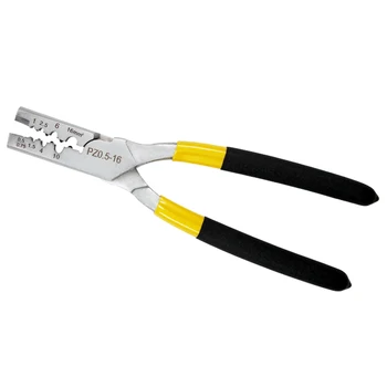 PZ 0.5-16 Germany Style Small Crimping Pliers for Cable End Sleeves Special Tube Terminals Clamp Hand Tools
PZ 0.5-16 Germany Style Small Crimping Pliers for Cable End Sleeves Special Tube Terminals Clamp Hand Tools