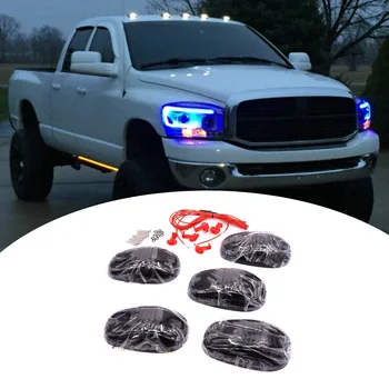 High Quality 5*Smoked Cab Roof Marker Lights White 12-LED Waterproof For Dodge RAM F150 Enhance Visibility
High Quality 5*Smoked Cab Roof Marker Lights White 12-LED Waterproof For Dodge RAM F150 Enhance Visibility