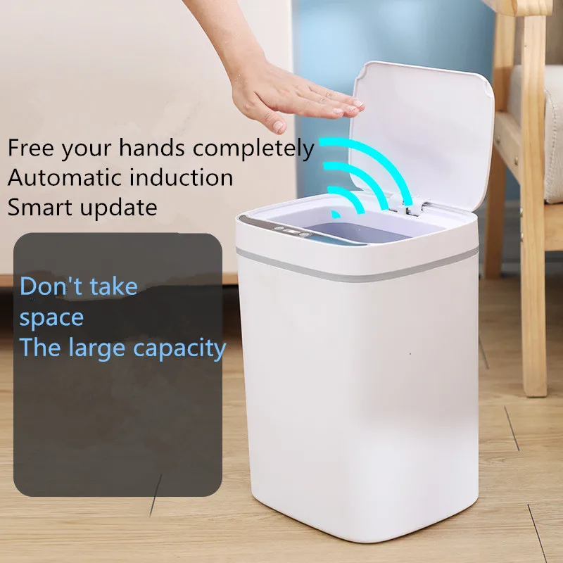 Smart Trash Can 2020 Household Automatic Induction Trash Can Kitchen Bathroom Living Room Automatic Large Trash Can
Smart Trash Can 2020 Household Automatic Induction Trash Can Kitchen Bathroom Living Room Automatic Large Trash Can
