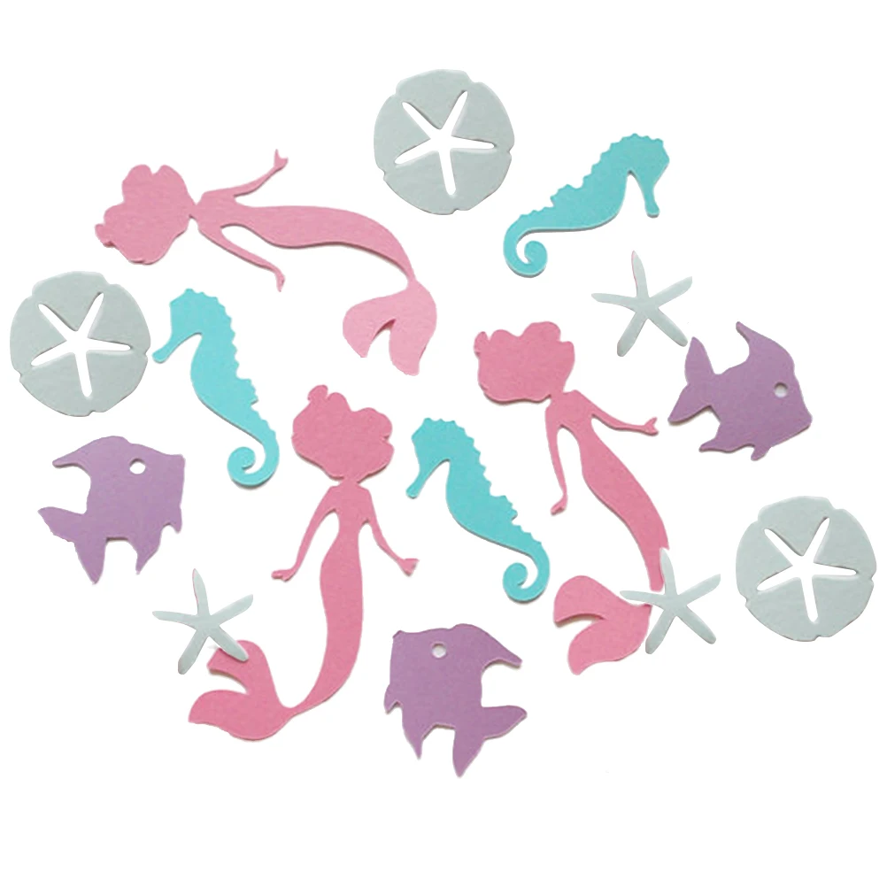 100pcs Colorful Paper Scrap Mermaid Shape Party Confetti for Party Festival Decoration (Random Color)
100pcs Colorful Paper Scrap Mermaid Shape Party Confetti for Party Festival Decoration (Random Color)