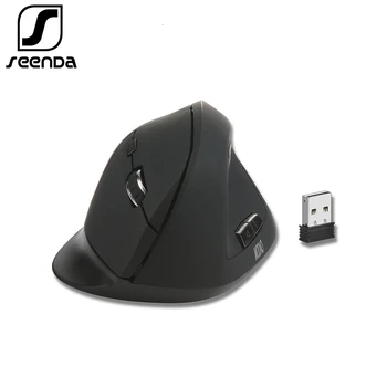 SeenDa Vertical Wireless Mouse 2.4G USB Type C Ergonomic Mouse for Laptop PC Computer MacBook Gaming Mouse 800/1200/1600 DPI
SeenDa Vertical Wireless Mouse 2.4G USB Type C Ergonomic Mouse for Laptop PC Computer MacBook Gaming Mouse 800/1200/1600 DPI