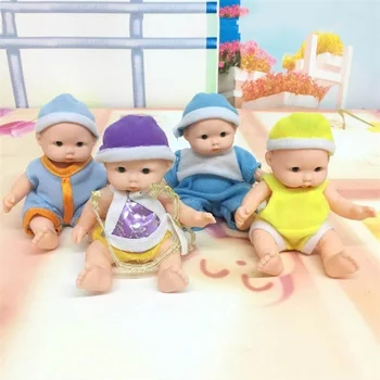 12.5CM MINI Baby Doll Reborn Plastic Doll Playmate Toys Pretend Toys Educational LifeLike Babies Dolls Christmas Birthday Gifts
12.5CM MINI Baby Doll Reborn Plastic Doll Playmate Toys Pretend Toys Educational LifeLike Babies Dolls Christmas Birthday Gifts