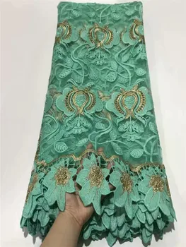 Top Sale African Cord Lace Fabric green Nigerian Guipure Cord Lace Fabric Latest French Guipure Lace Fabric For Dress Sew FTS312
Top Sale African Cord Lace Fabric green Nigerian Guipure Cord Lace Fabric Latest French Guipure Lace Fabric For Dress Sew FTS312