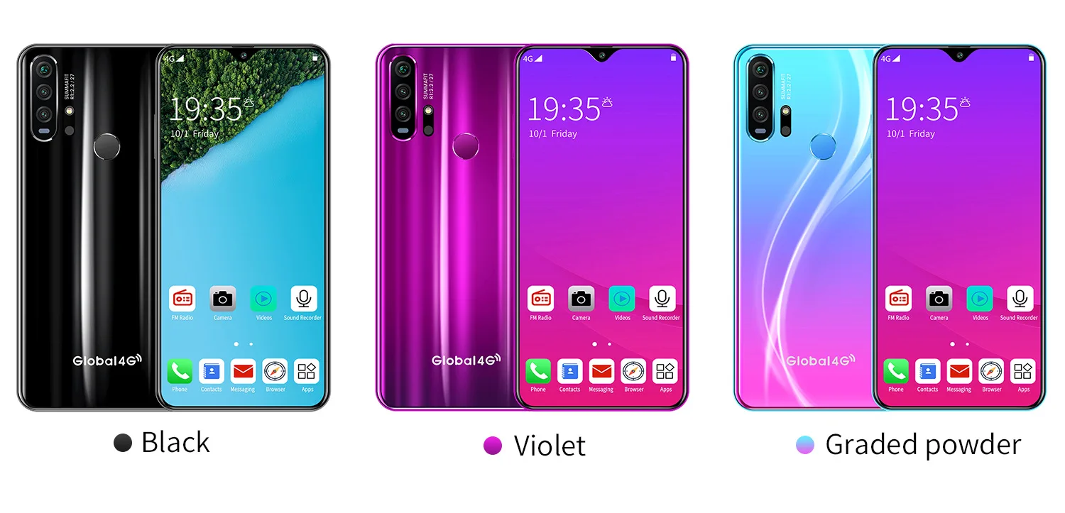 Global Version SOYES R30 Plus Mobile Phones 6.3inch 4G LTE Cell Phones Android face ID 4500mAh Smartphone 4GB RAM 64GB ROM Phone