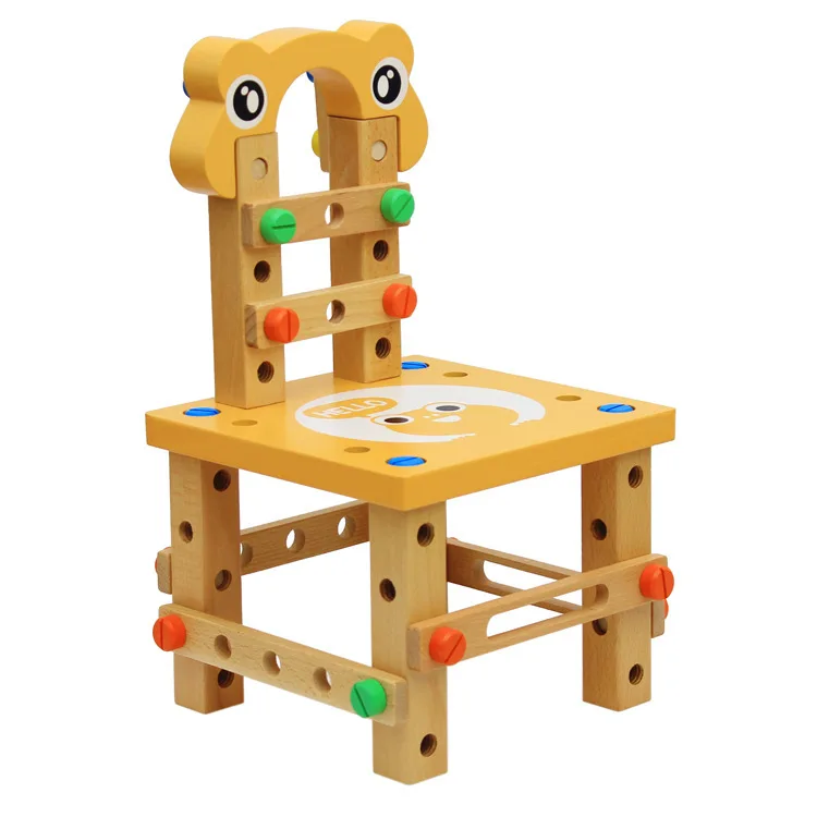 DIY Multi-functional Disassembly Luban Chair Combination Assembly Screw Tools Assembled Children'S Educational Toy
DIY Multi-functional Disassembly Luban Chair Combination Assembly Screw Tools Assembled Children'S Educational Toy