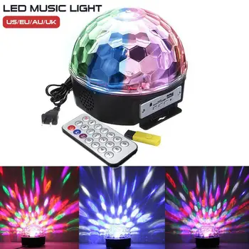 

Disco Lights Party Lights Color Changing Stage Light 6W Sound Activated Disco Ball for Party KTV Club Lights KTV Xmas Wedding