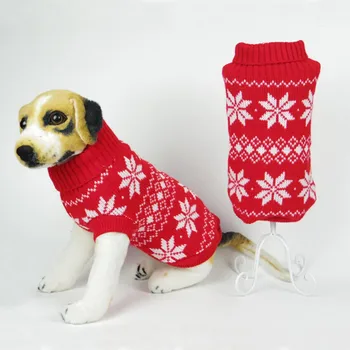 New Windproof Dog Christmas Elk Sweater Pets Coats Snowflake Knit Sweaters Warm Winter Puppy Vest Hoody Clothes Pet Clothes
New Windproof Dog Christmas Elk Sweater Pets Coats Snowflake Knit Sweaters Warm Winter Puppy Vest Hoody Clothes Pet Clothes
