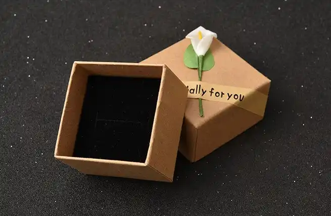 and label storage jewelry box gifts party favors packaging gift
