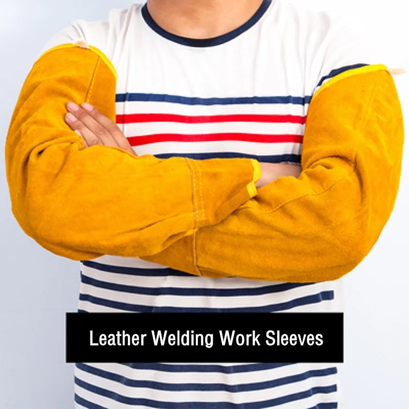 3 Colors Leather Welding Work Sleeves for Men Women Cowhide Leather Non-stick Liner Heat Flame Resistant Arm Protection Welding
3 Colors Leather Welding Work Sleeves for Men Women Cowhide Leather Non-stick Liner Heat Flame Resistant Arm Protection Welding