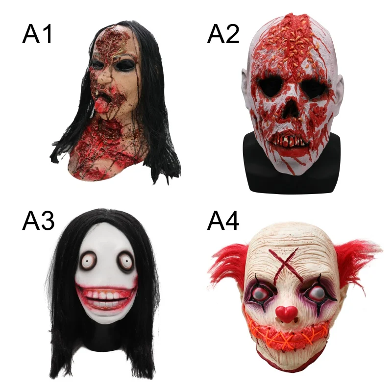 For Adults And Teens Creepy Latex Mask Halloween Horror Mask Cosplay Party Decor Prank Props
For Adults And Teens Creepy Latex Mask Halloween Horror Mask Cosplay Party Decor Prank Props
