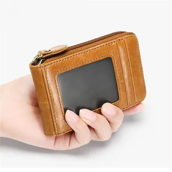 Bycobecy RFID Blocking Vintage Purse Card Case Unisex High Quality Genuine Leather Organ Wallets Business Wallet Card Holder
Bycobecy RFID Blocking Vintage Purse Card Case Unisex High Quality Genuine Leather Organ Wallets Business Wallet Card Holder