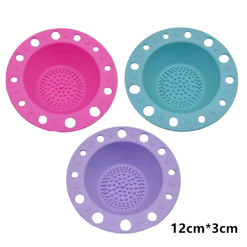 1pc Silicone Brush Cleaner Washing Tools Cosmetics Makeup Brush Holder Scrubber Board Hook Textures Cleansing Pad
1pc Silicone Brush Cleaner Washing Tools Cosmetics Makeup Brush Holder Scrubber Board Hook Textures Cleansing Pad