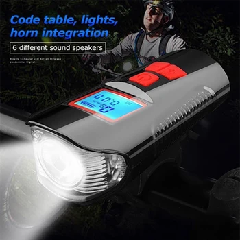 ABS Riding Light Code Table for Bicycle Equipment USB Rechargeable LED for Power Display Waterproof Bright Lights
ABS Riding Light Code Table for Bicycle Equipment USB Rechargeable LED for Power Display Waterproof Bright Lights
