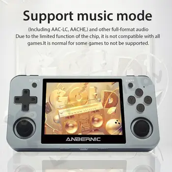 RG350m Handheld Game Console With 3.5 Inch IPS Full Viewing Angle Screen Preload 10000 Games Opendingux System Gift For Children
RG350m Handheld Game Console With 3.5 Inch IPS Full Viewing Angle Screen Preload 10000 Games Opendingux System Gift For Children