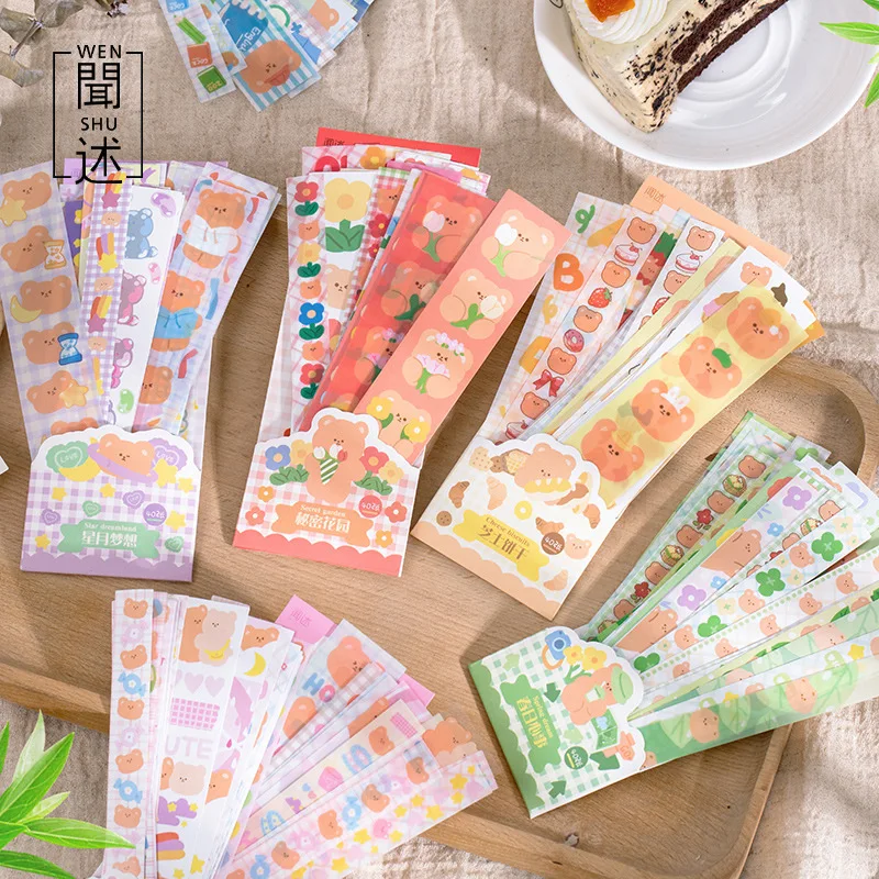 40pcs/pack candy bear paradise series decorative stickers DIY hand account bottle label diary notebook mobile stationery sticker
40pcs/pack candy bear paradise series decorative stickers DIY hand account bottle label diary notebook mobile stationery sticker