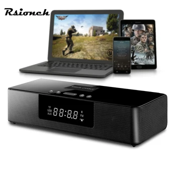 Rsionch Multi-function Bluetooth Soundbar Home Theater Subwoofer PC Speaker Wireless QI Charging and LED Intelligent Display
Rsionch Multi-function Bluetooth Soundbar Home Theater Subwoofer PC Speaker Wireless QI Charging and LED Intelligent Display