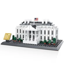 Architecture United States The White House of Washington MOC Building Blocks Bricks Classic City Skyline Model Culture Toys Gift
Architecture United States The White House of Washington MOC Building Blocks Bricks Classic City Skyline Model Culture Toys Gift