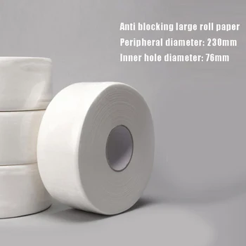 1roll Soluble Big Paper Towels Roll Toilet Roll Tissue Smooth Toilet Paper 750g ALI88
1roll Soluble Big Paper Towels Roll Toilet Roll Tissue Smooth Toilet Paper 750g ALI88
