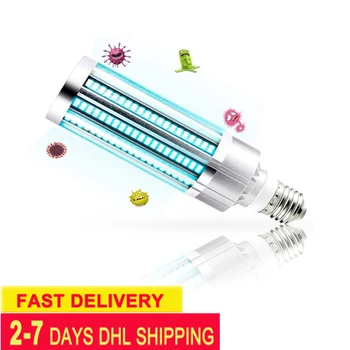 60W UV Germicidal Lamp UVC Corn LED Light Bulb Office Household Schools Hospital Disinfection Light Bulbs with Remote Control
60W UV Germicidal Lamp UVC Corn LED Light Bulb Office Household Schools Hospital Disinfection Light Bulbs with Remote Control