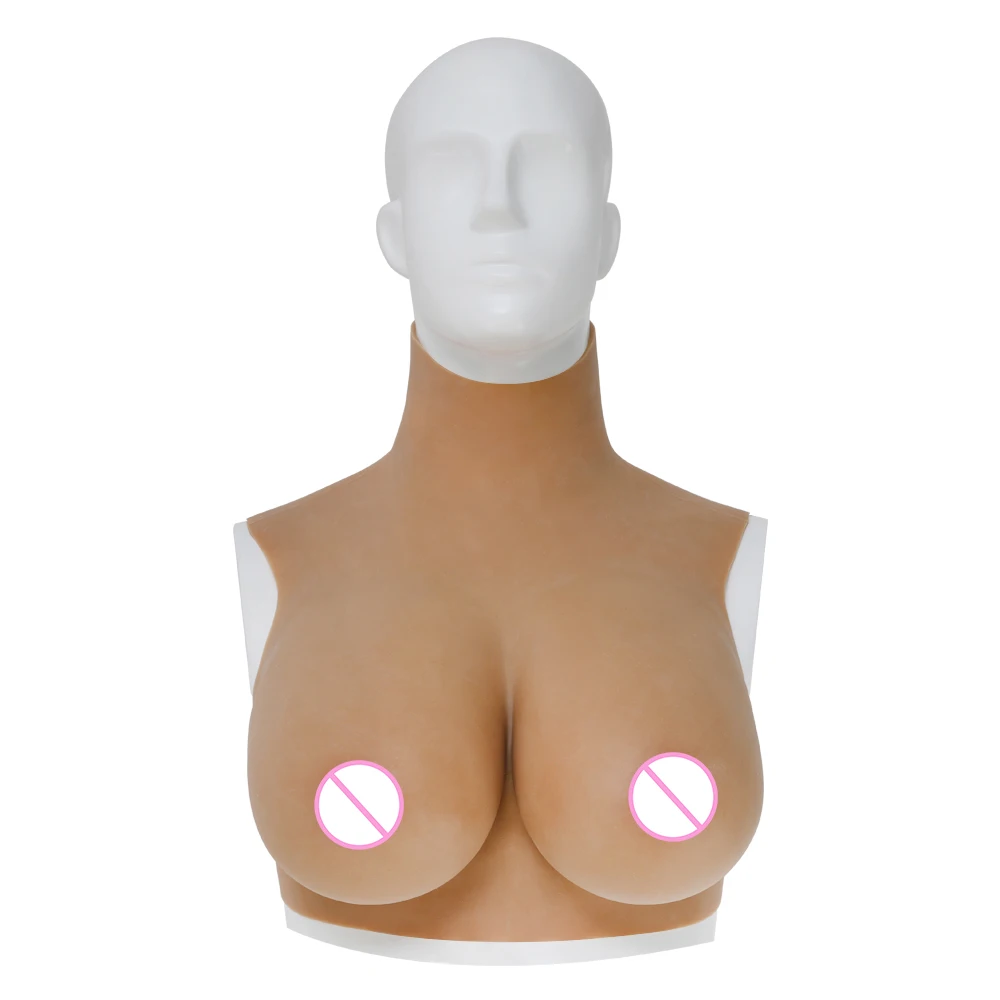 KOOMIHO 71C/79D/82F High Collar Neck Silk Cotton Fake Boobs Realistic Silicone Breast Forms Crossdresser Shemale Drag Queen 1G
KOOMIHO 71C/79D/82F High Collar Neck Silk Cotton Fake Boobs Realistic Silicone Breast Forms Crossdresser Shemale Drag Queen 1G
