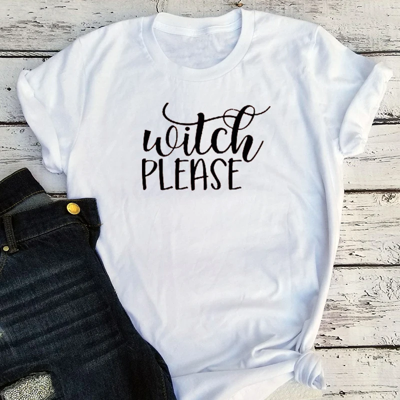 Witch Please Shirt Letter O-Neck Harajuku Tops Thanksgiving Girls Shirts 2020 Halloween Tshirt Women Autumn Graphic Tees
Witch Please Shirt Letter O-Neck Harajuku Tops Thanksgiving Girls Shirts 2020 Halloween Tshirt Women Autumn Graphic Tees