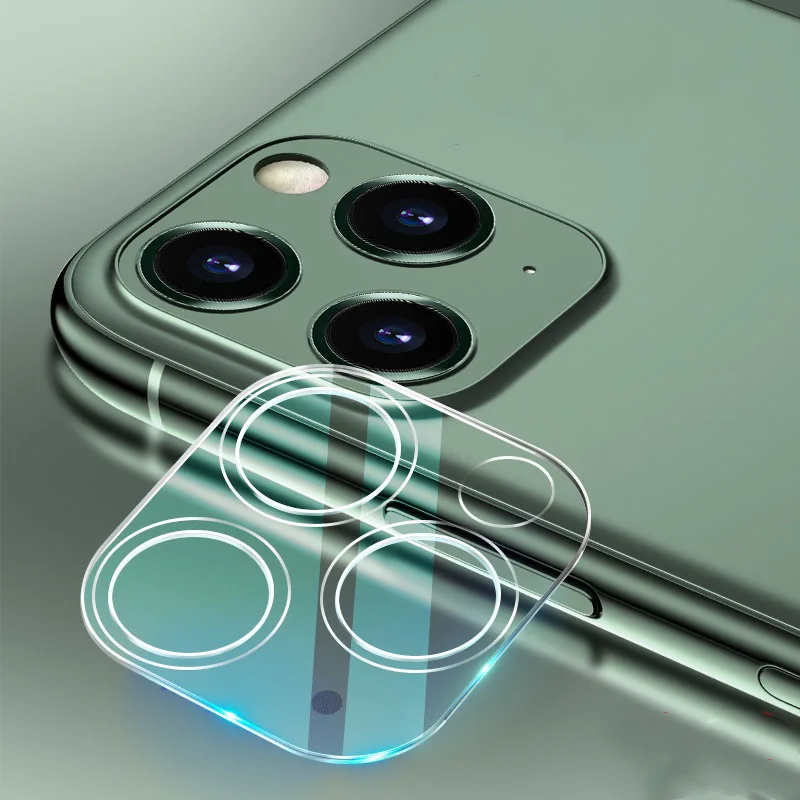 Прозрачная 3d пленка с полным покрытием для iPhone 11 защита объектива задней камеры
