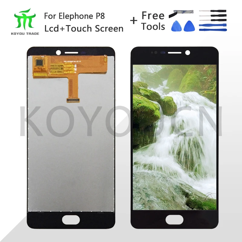 For Elephone P8 (2017) LCD Display+Touch Screen Digitizer Assembly 100% Tested For Elephone P8 2017 Assembly+ Tools
For Elephone P8 (2017) LCD Display+Touch Screen Digitizer Assembly 100% Tested For Elephone P8 2017 Assembly+ Tools