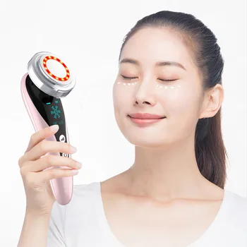Rechargeable Electric Facial Cleansing Brush Red Blue Photon Skin Rejuvenation Facial Massager Pore Face Clean Skin Care Device
Rechargeable Electric Facial Cleansing Brush Red Blue Photon Skin Rejuvenation Facial Massager Pore Face Clean Skin Care Device