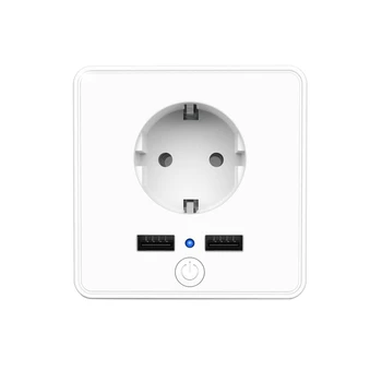 T16E Smart Home USB Wall Charger Socket App Remote Control for Alexa Google Home EU Plug
T16E Smart Home USB Wall Charger Socket App Remote Control for Alexa Google Home EU Plug