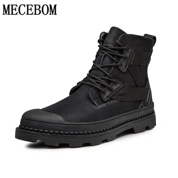 Men's Boots High Quality Spring Autumn Genuine Cowhide Work Boots Lace-up Wear Resistant Trend High Top Non-slip Men's Shoes
Men's Boots High Quality Spring Autumn Genuine Cowhide Work Boots Lace-up Wear Resistant Trend High Top Non-slip Men's Shoes