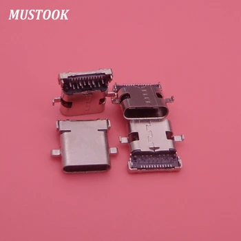 2Pcs USB 3.1 Type C Female Socket Connector 24pin 10.0mm 90 degree High speed DIY Connectors
2Pcs USB 3.1 Type C Female Socket Connector 24pin 10.0mm 90 degree High speed DIY Connectors