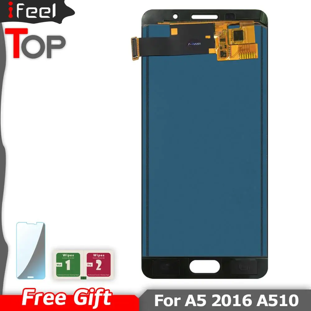 For Samsung Galaxy A5 2016 A510 A510F A510M A510FD LCD Display Touch Screen Digitizer Assembly adjust brightness
For Samsung Galaxy A5 2016 A510 A510F A510M A510FD LCD Display Touch Screen Digitizer Assembly adjust brightness