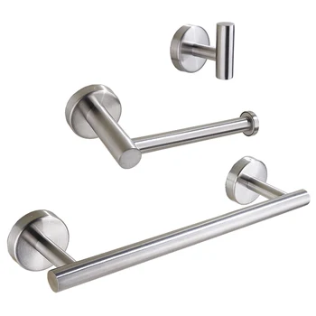 Bathroom Bath Towel Rack with Double Towel Bar Wall Mount Shelf Rustproof Stainless Steel Brushed Finish for Home Accessories 
Bathroom Bath Towel Rack with Double Towel Bar Wall Mount Shelf Rustproof Stainless Steel Brushed Finish for Home Accessories