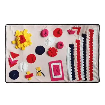 Pet Dog Snuffle Mat Nose Training Sniffing Pad Felt Cloth Cushion Feeding Blanket Relieve Stress Fun Play Puzzle Toys
Pet Dog Snuffle Mat Nose Training Sniffing Pad Felt Cloth Cushion Feeding Blanket Relieve Stress Fun Play Puzzle Toys