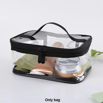 Storage Cosmetic Wash Organizer Transparent Zipper Makeup Travel Case PVC Waterproof
Storage Cosmetic Wash Organizer Transparent Zipper Makeup Travel Case PVC Waterproof