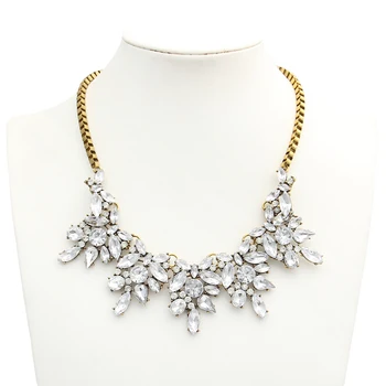 New Fashion Statement Crystal Choker Necklaces for Women Gold Color Flower Elephant Pendant Necklace Party Gifts 
New Fashion Statement Crystal Choker Necklaces for Women Gold Color Flower Elephant Pendant Necklace Party Gifts